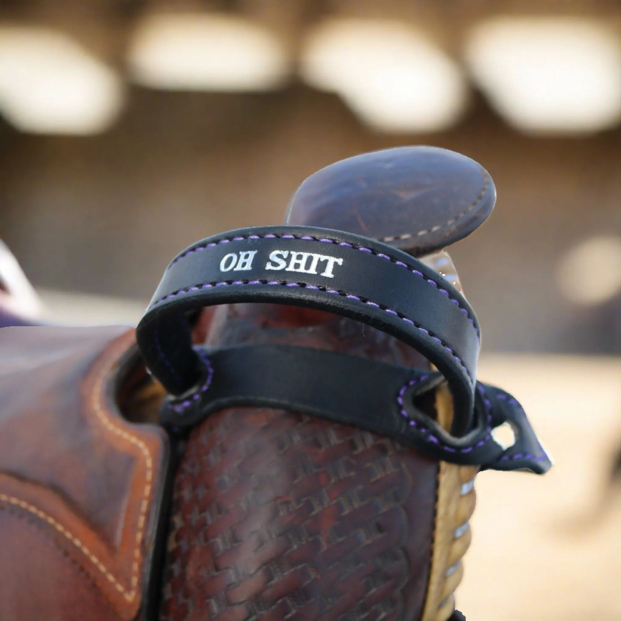 Leather Night Latch Bucking Strap