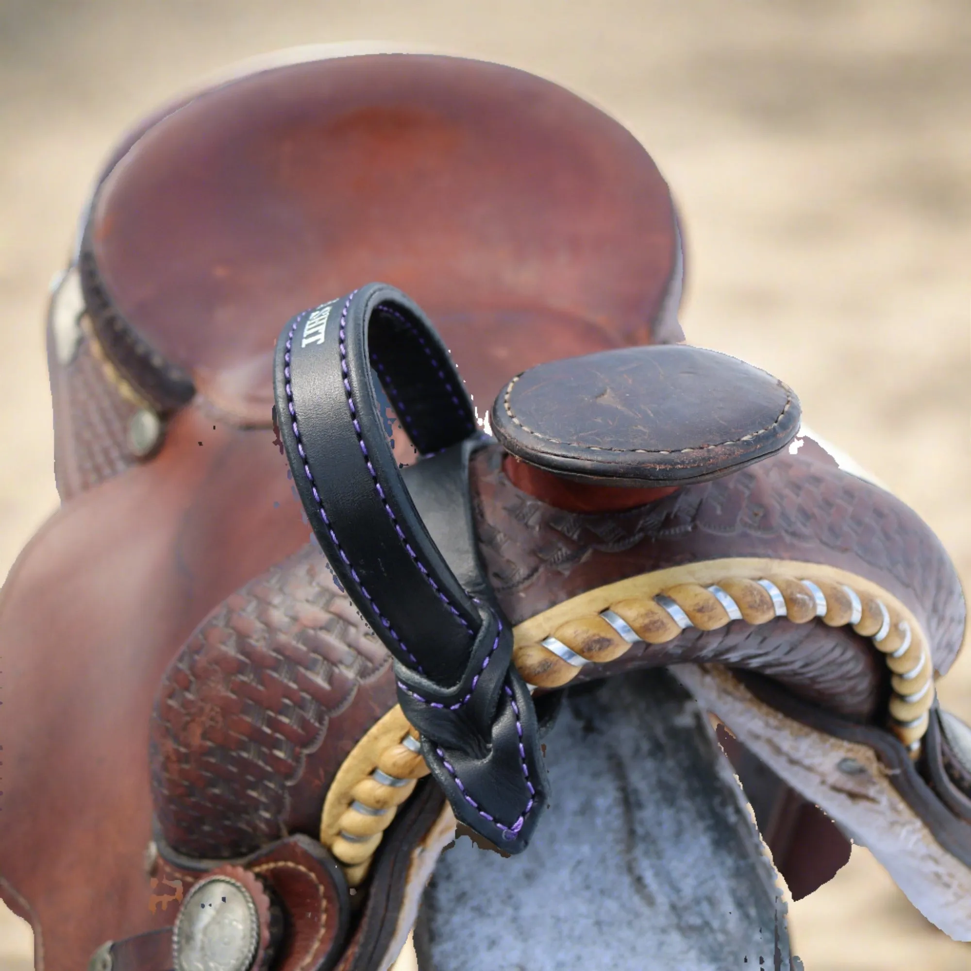 Leather Night Latch Bucking Strap