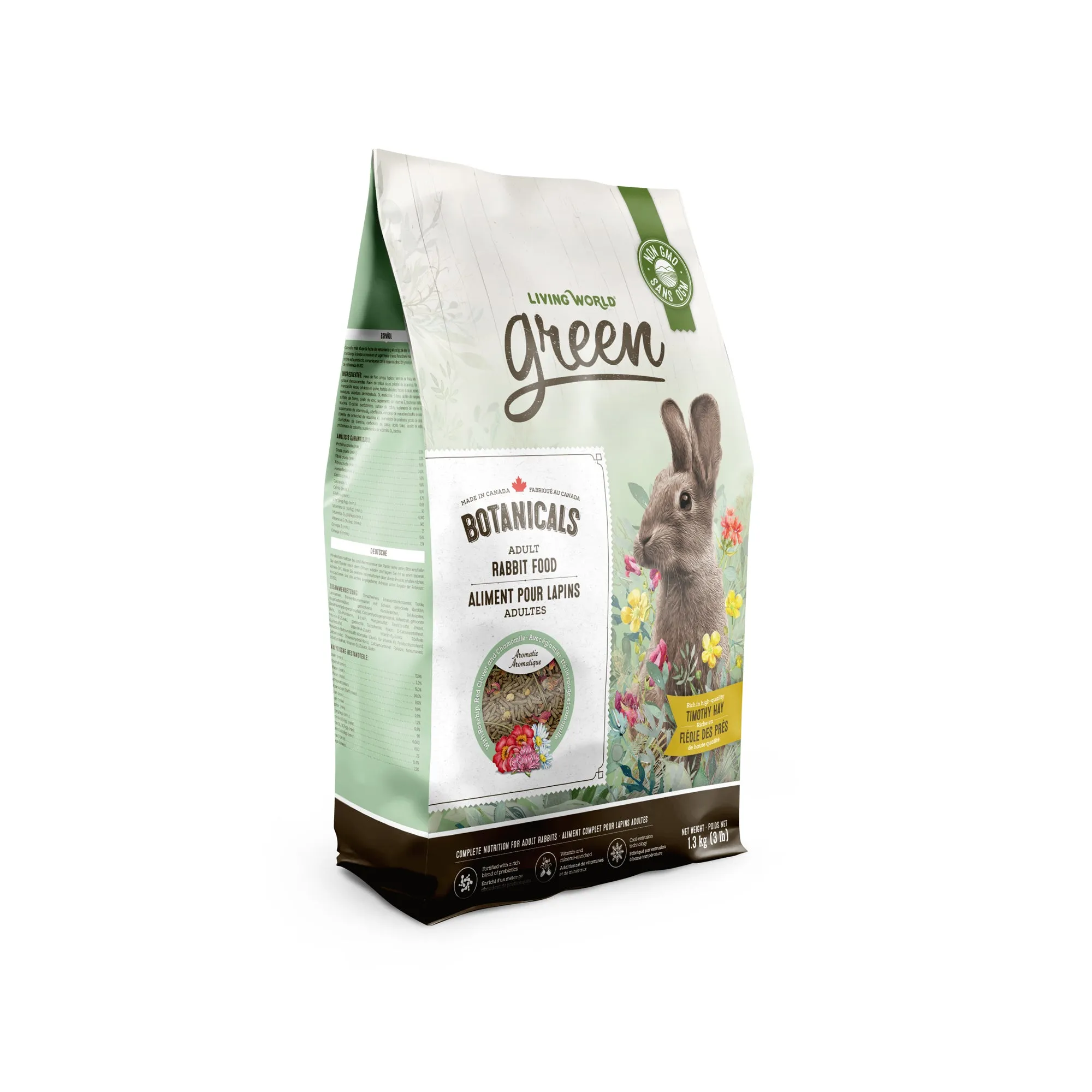 Living World Green Botanicals Adult Rabbit Food