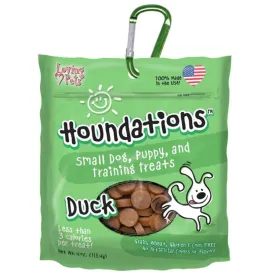 Loving Pets Houndations Duck Flavor Dog Training Treats (4oz)