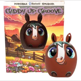 My Audio Pet Horse Mini Bluetooth Speaker for All Ages - True Wireless Stereo Your Portable Symphony for On-The-Go Sonic Bliss! Powerful Rich Room-Filling Sound (Giddy Up Groove)