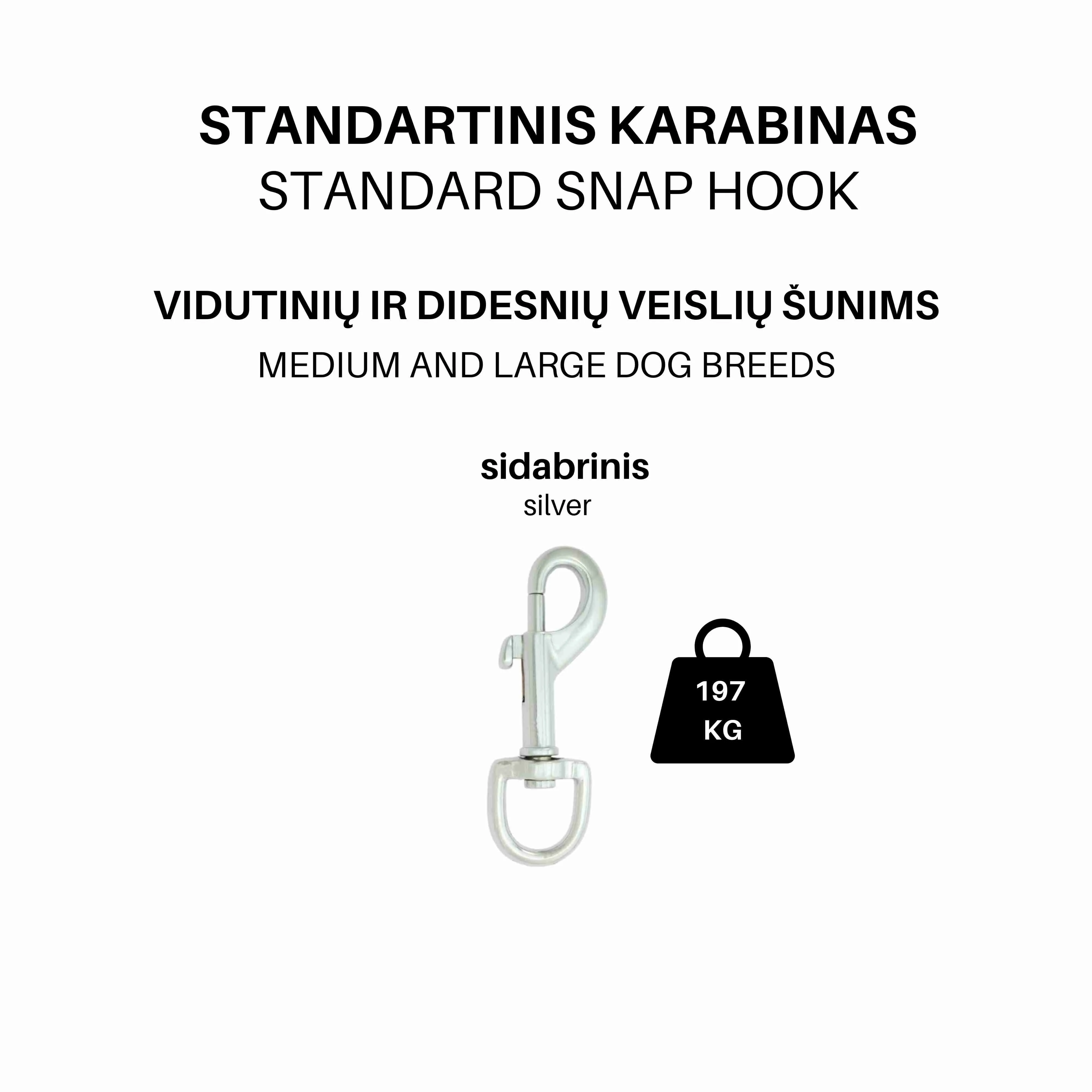 Non - Slip, Waterproof, Multifunction, Adjustable Hexa Dog Leash |  Width: 16 mm | Length: 2.5 m