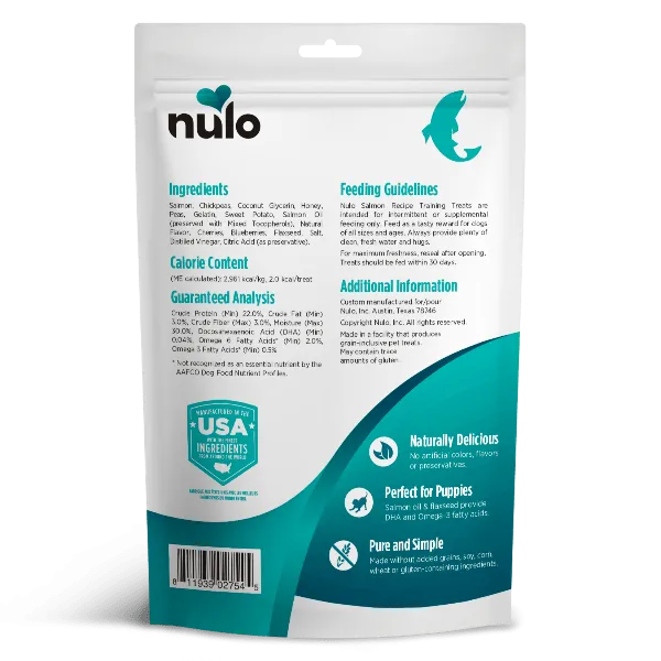 Nulo Freestyle Salmon Recipe Dog Training Treats