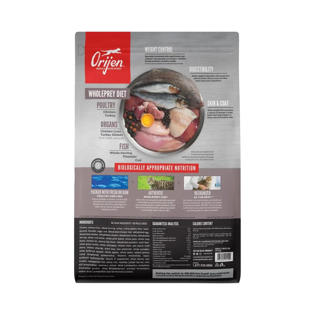 Orijen Fit & Trim Recipe Cat Dry Food