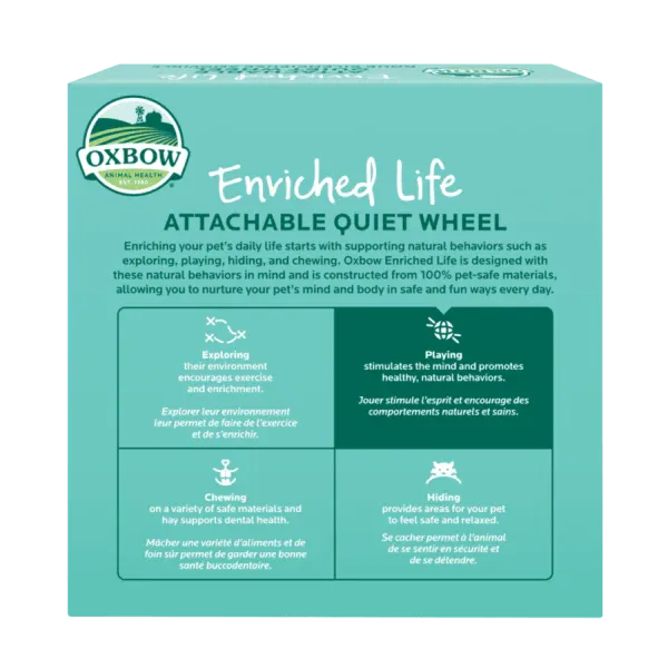 Oxbow Enriched Life – Attachable Quiet Wheel