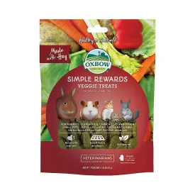 Oxbow Simple Rewards Oven Baked Veggie Small Animal Treats  2oz