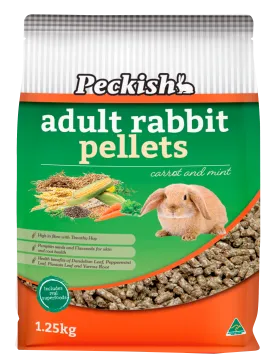 Peckish - Adult Rabbit Pellets Carrot & Mint (1.25kg)