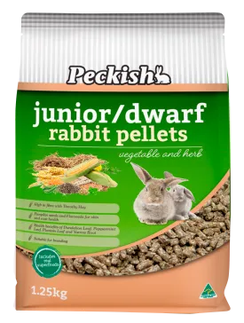 Peckish - Junior/Dwarf Rabbit Pellets (1.25kg)
