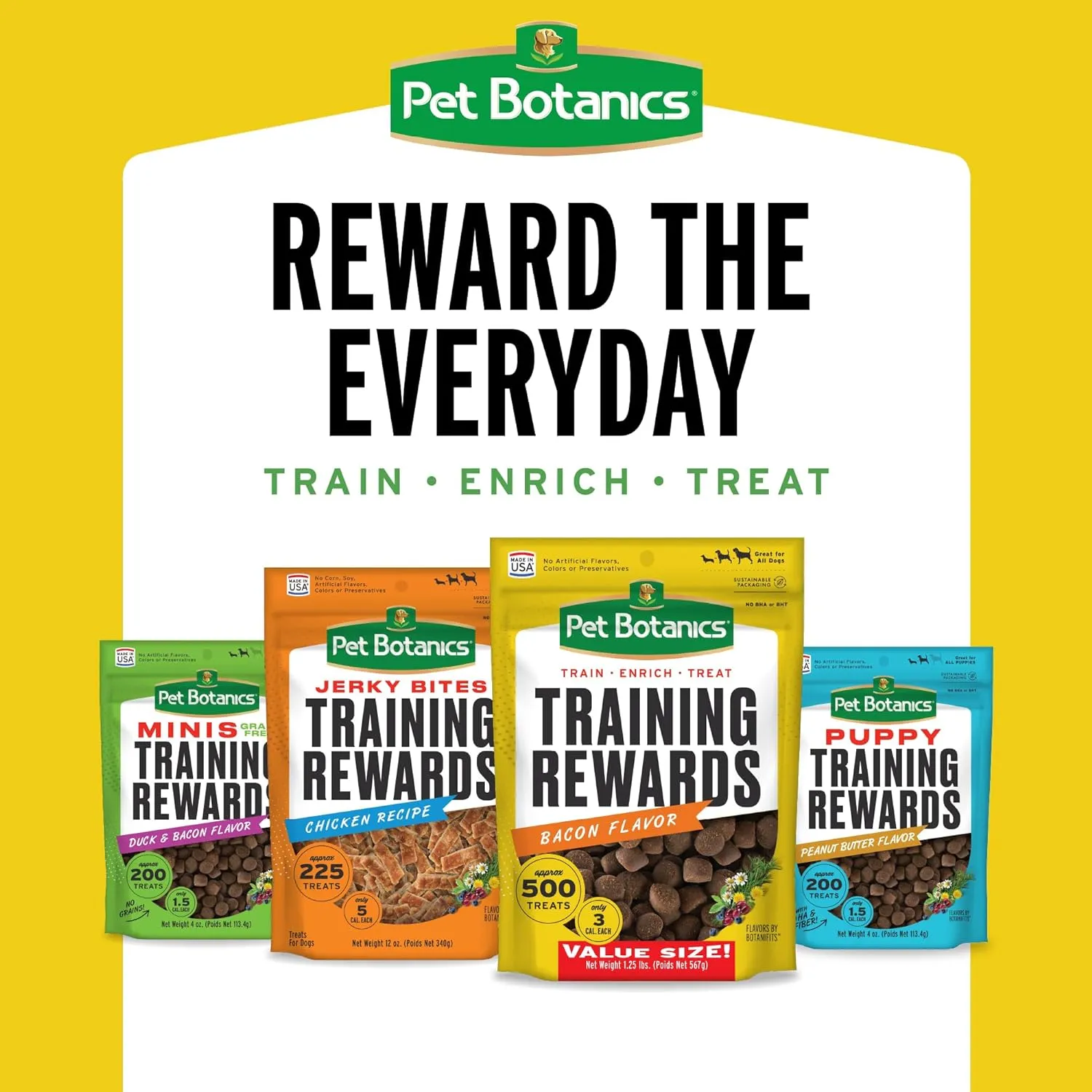 Pet Botanics Training Rewards Soft & Chewy Beef Flavor Dog Treats (20 oz)