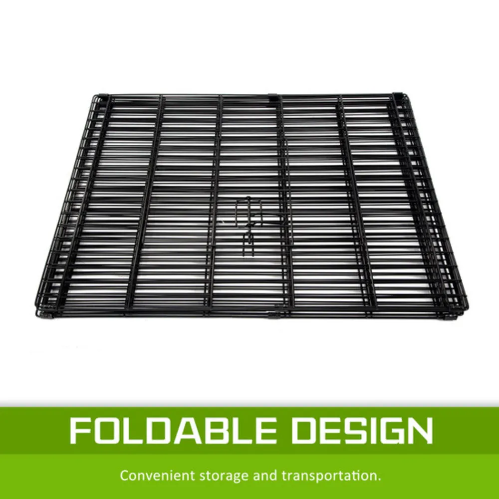 Pet Playpen 8 Panel 24in Foldable Dog Exercise Enclosure Fence Cage