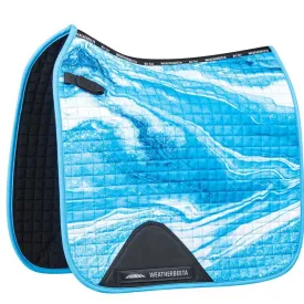 Prime Marble Saddle Pad Blue-Dressage-Dressage