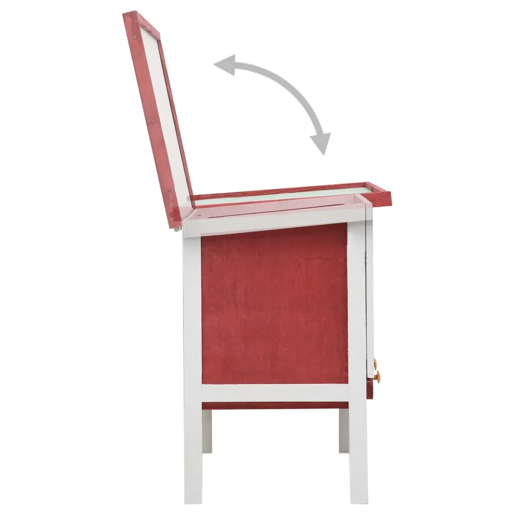 Red · Single Outdoor · Wood Hutch