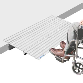 Ruedamann®Threshold Ramp Modular Aluminum Entry Ramp 34" Wide Door Ramp
