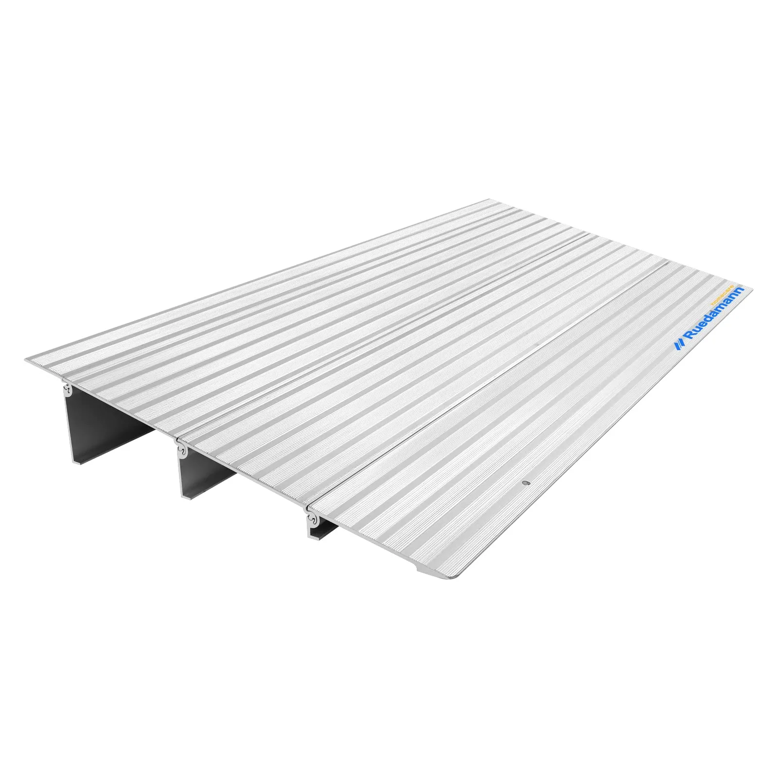 Ruedamann®Threshold Ramp Modular Aluminum Entry Ramp 34" Wide Door Ramp