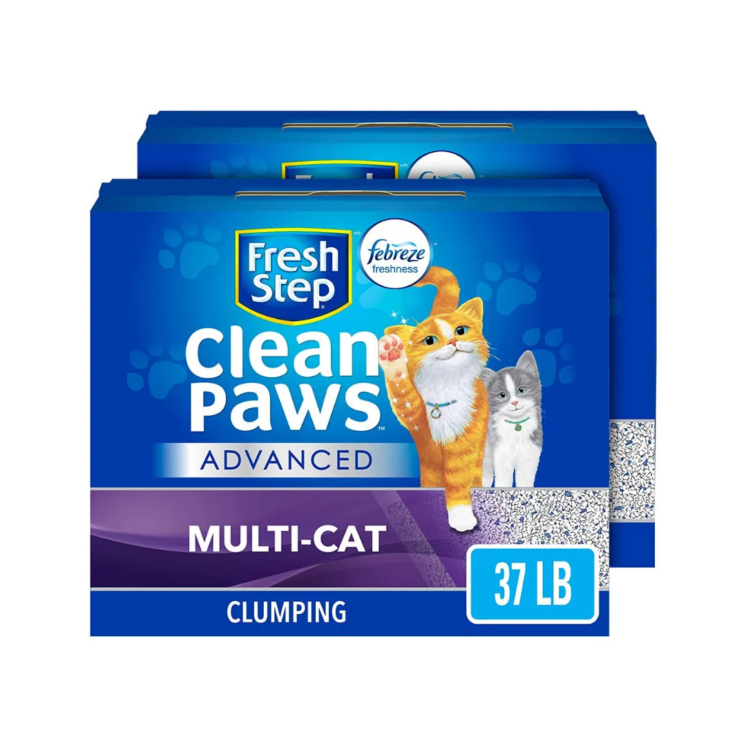 Save up to 30% on NEW Fresh Step Advanced kitty litter