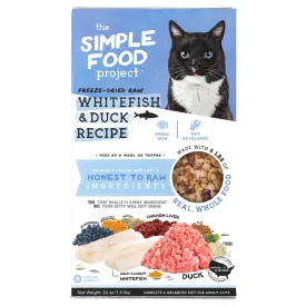 Simple Food Project Whitefish & Duck Freeze-Dried Raw Cat Food