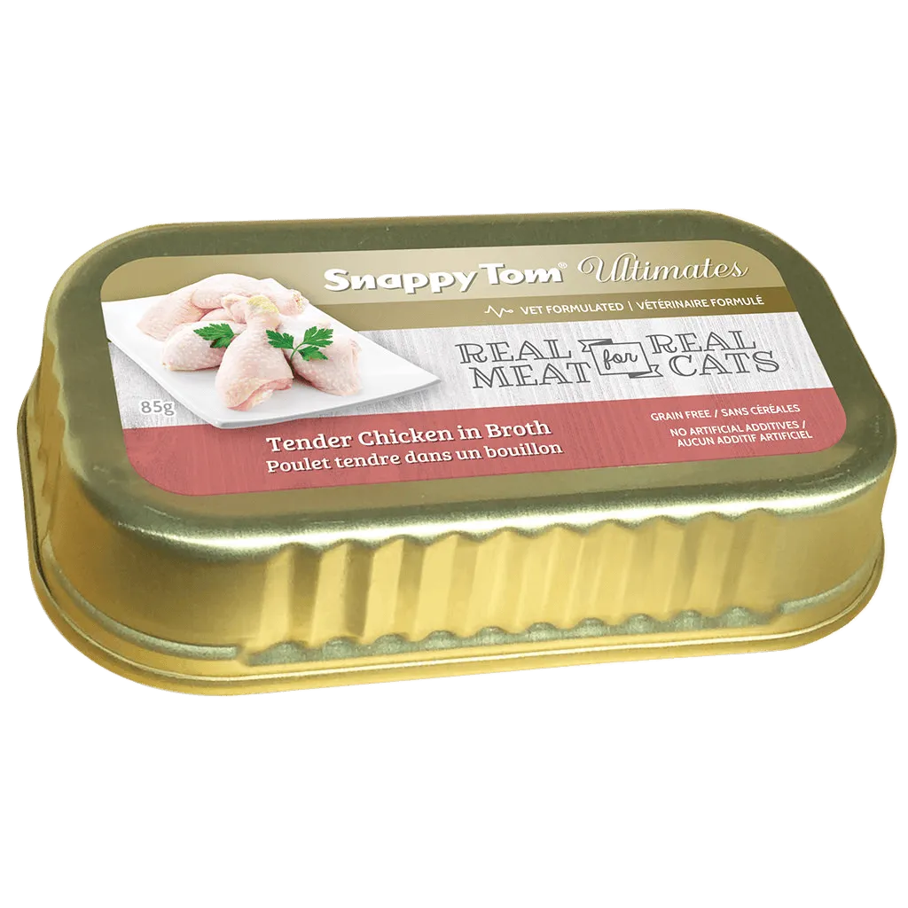 Snappy Tom Wet Cat Food Ultimates Tender Chicken In Broth
