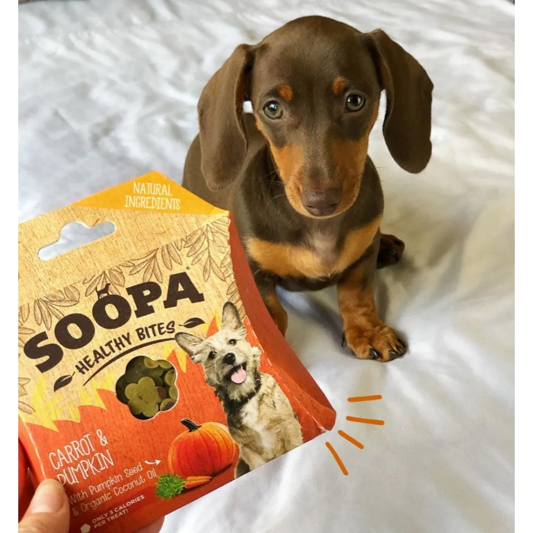 SOOPA Carrot and Pumpkin Healthy Bites for Dogs