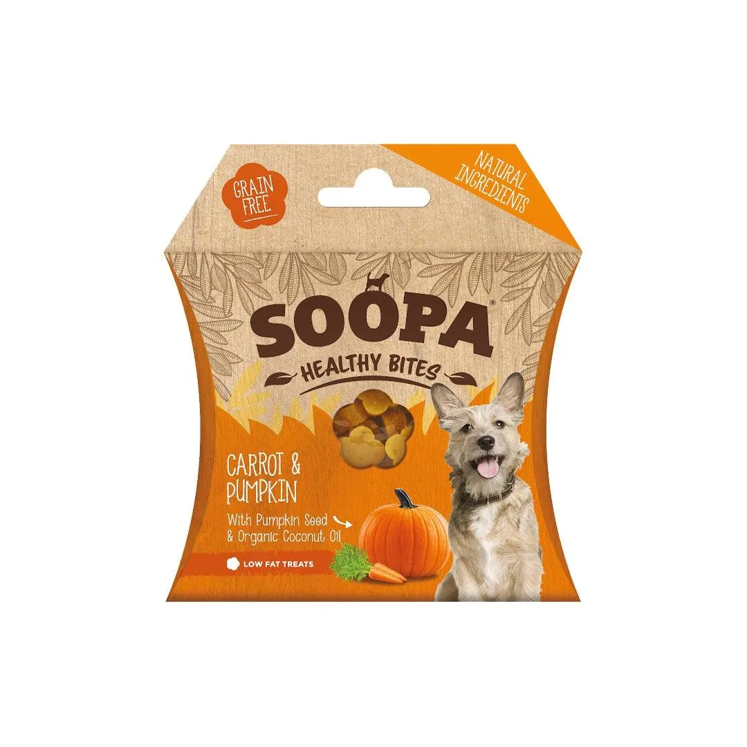 SOOPA Carrot and Pumpkin Healthy Bites for Dogs