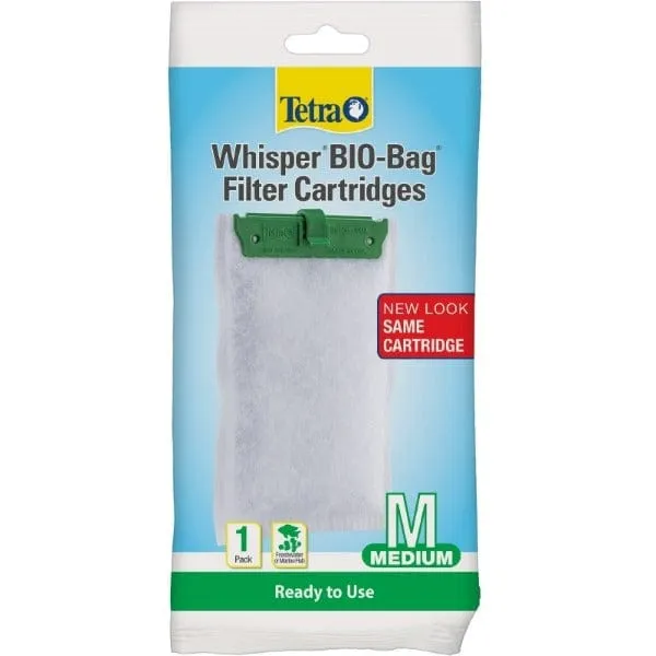 Tetra Whisper Bio-Bag Filter Cartridges; Medium
