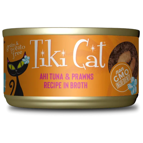 Tiki Cat Grill Ahi Tuna & Prawn Recipe Canned Cat Food