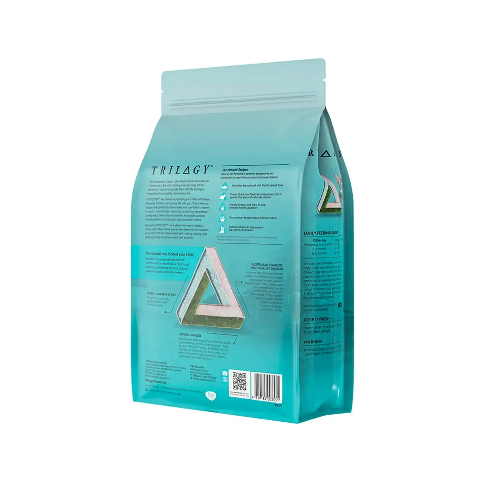 Trilogy - Grain Free Kitten Cat Food (Barramundi & Tuna)