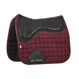 Ultra Grip Dressage Saddle Pad - Burgundy