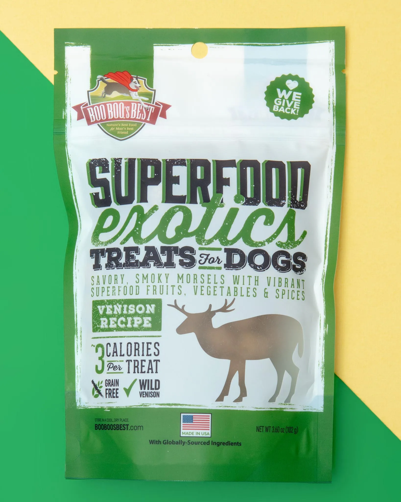 Venison Superfood Exotic Dog Treats