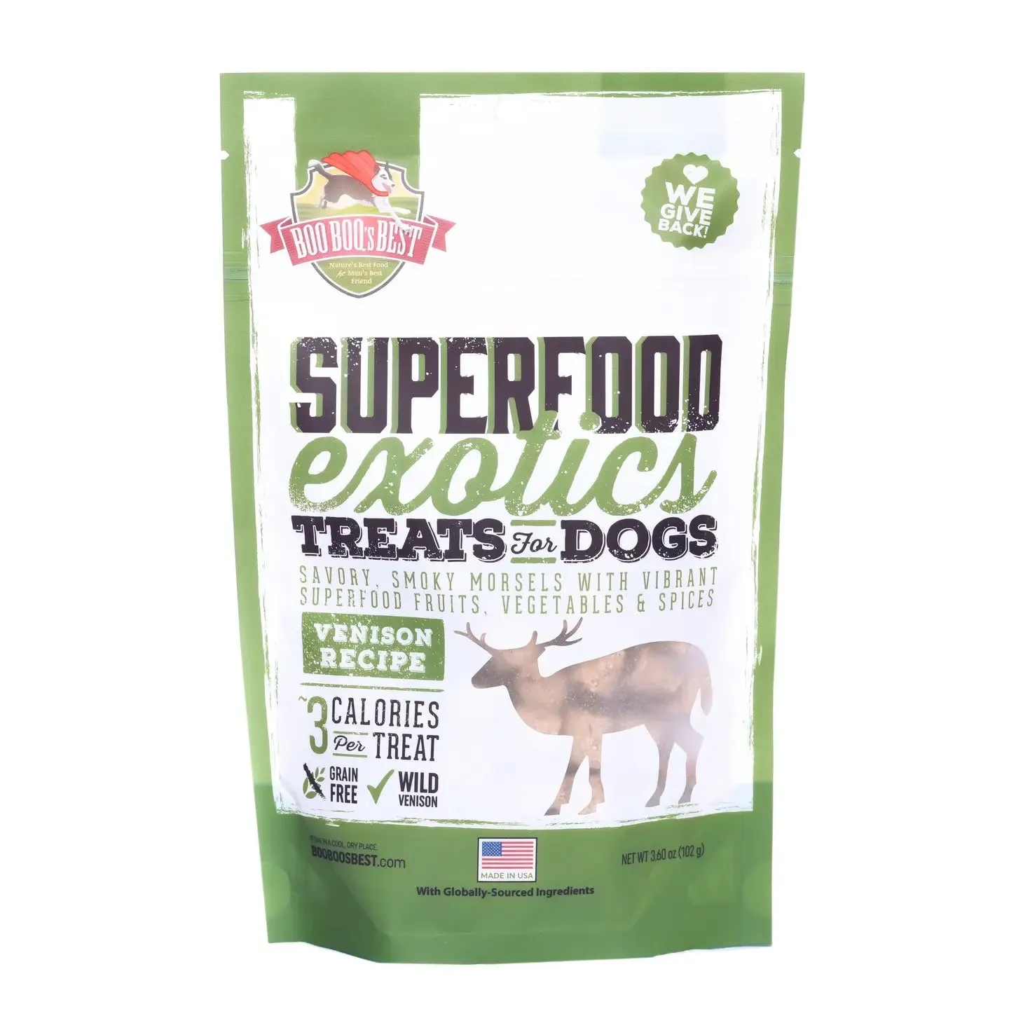 Venison Superfood Exotic Dog Treats