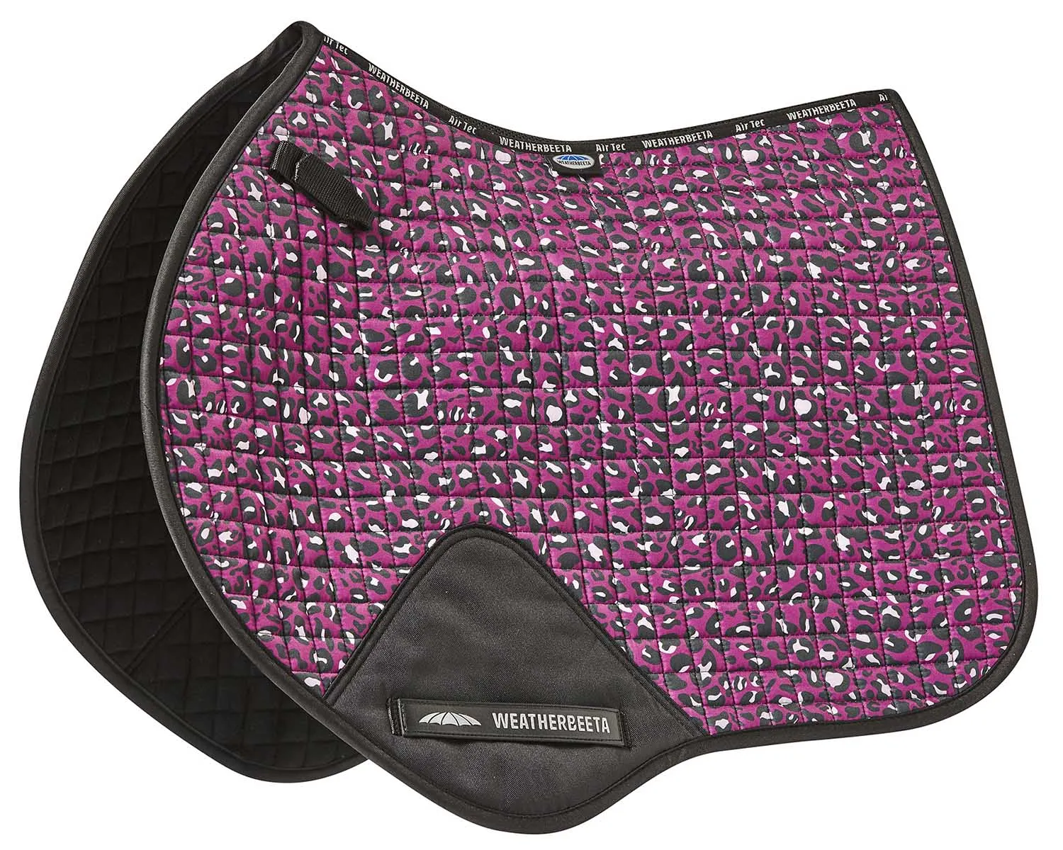 WeatherBeeta Prime Leopard Jump Shaped Saddle Pad