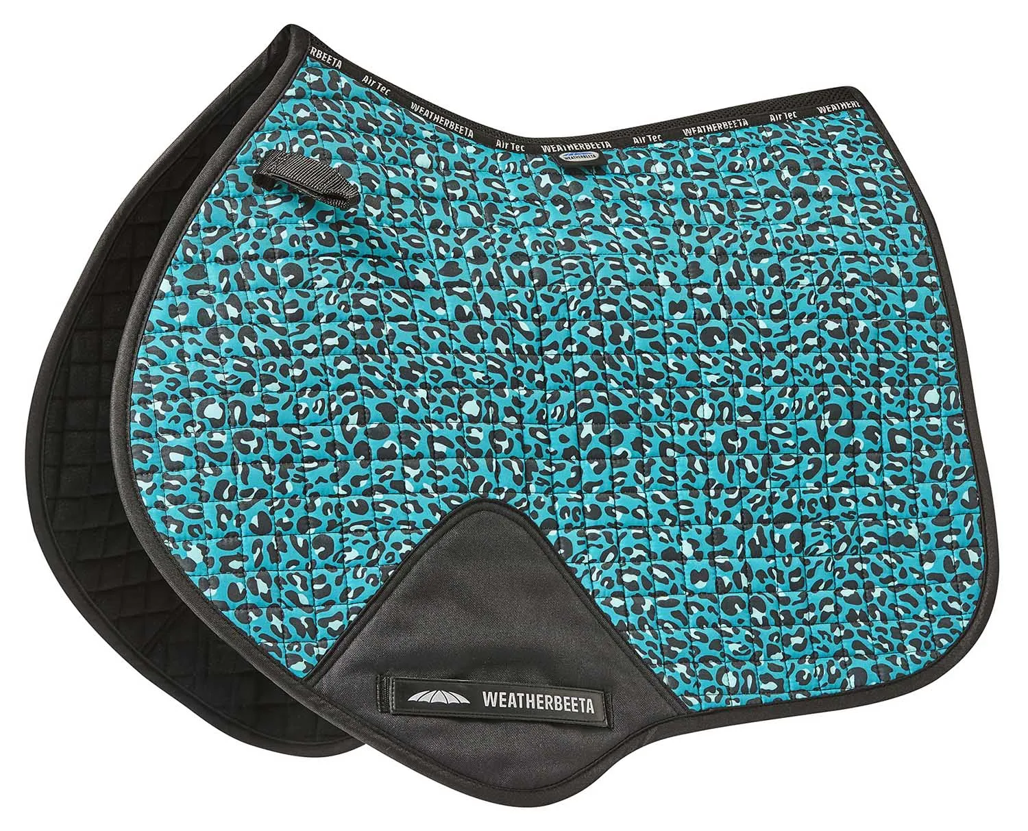 WeatherBeeta Prime Leopard Jump Shaped Saddle Pad