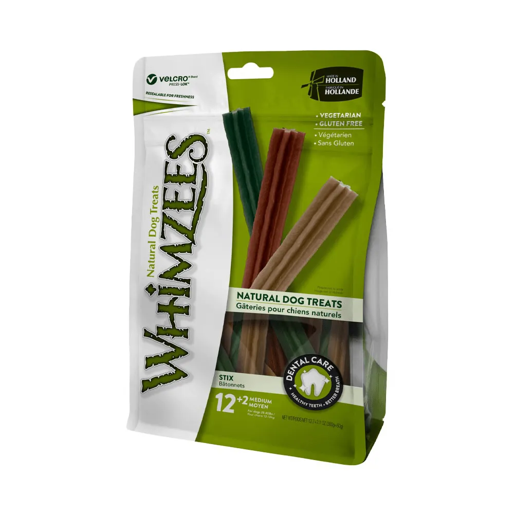 Whimzees dental Stix for dogs