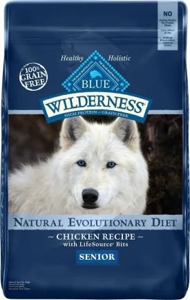 Wilderness Senior Grain Free - 4.5 Lb Bag - Chicken