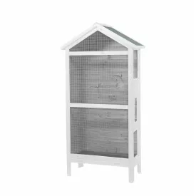 WOODLAND AVIARY ASTI COTTAGE 82x40x160cm