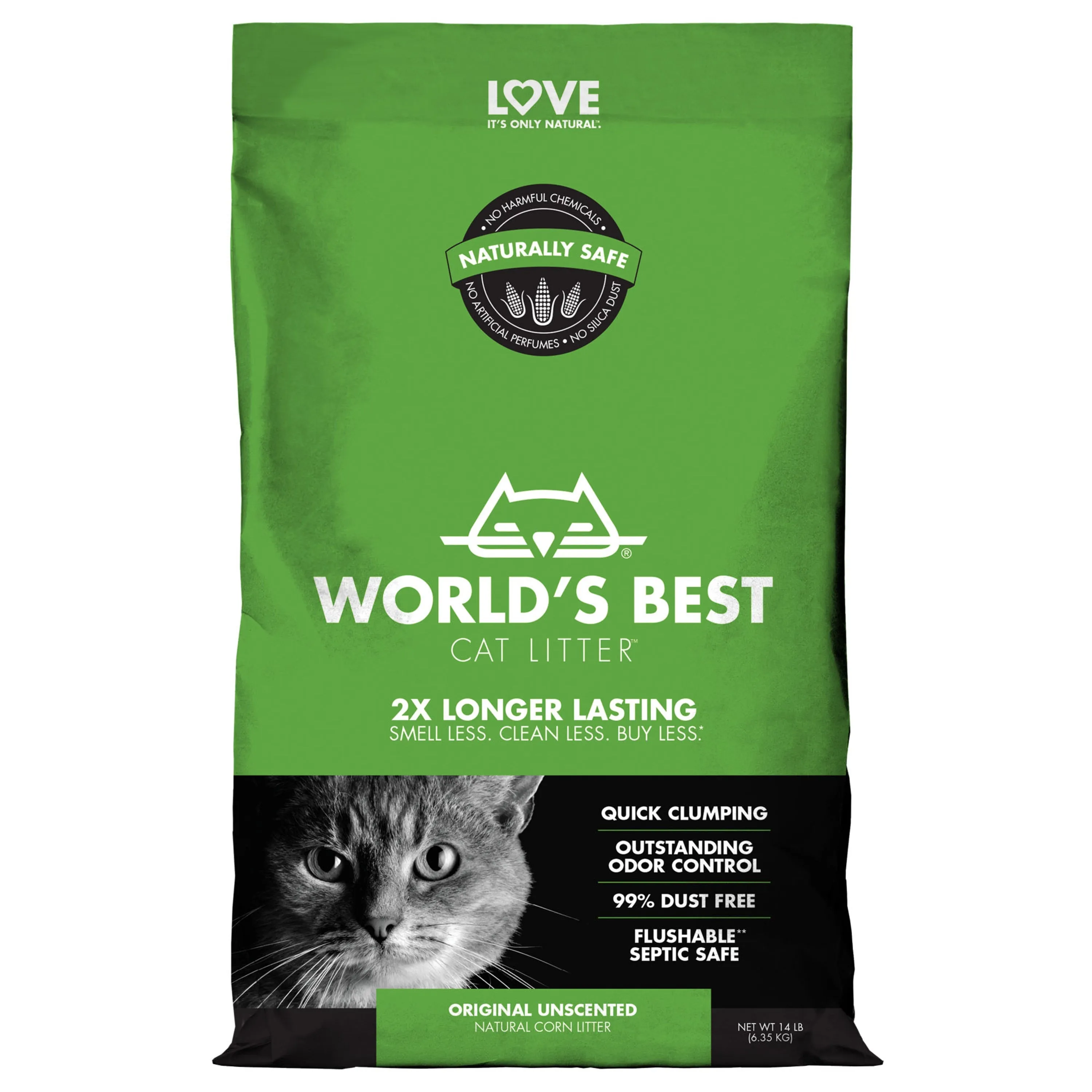 World’s Best Cat Litter Original (3 sizes)