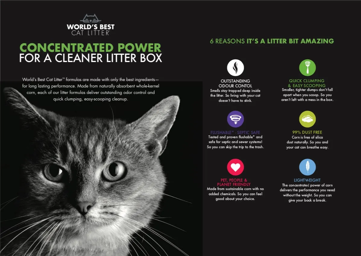 World’s Best Cat Litter Original (3 sizes)