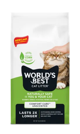 World's Best Comfort Care™ Unscented Cat Litter