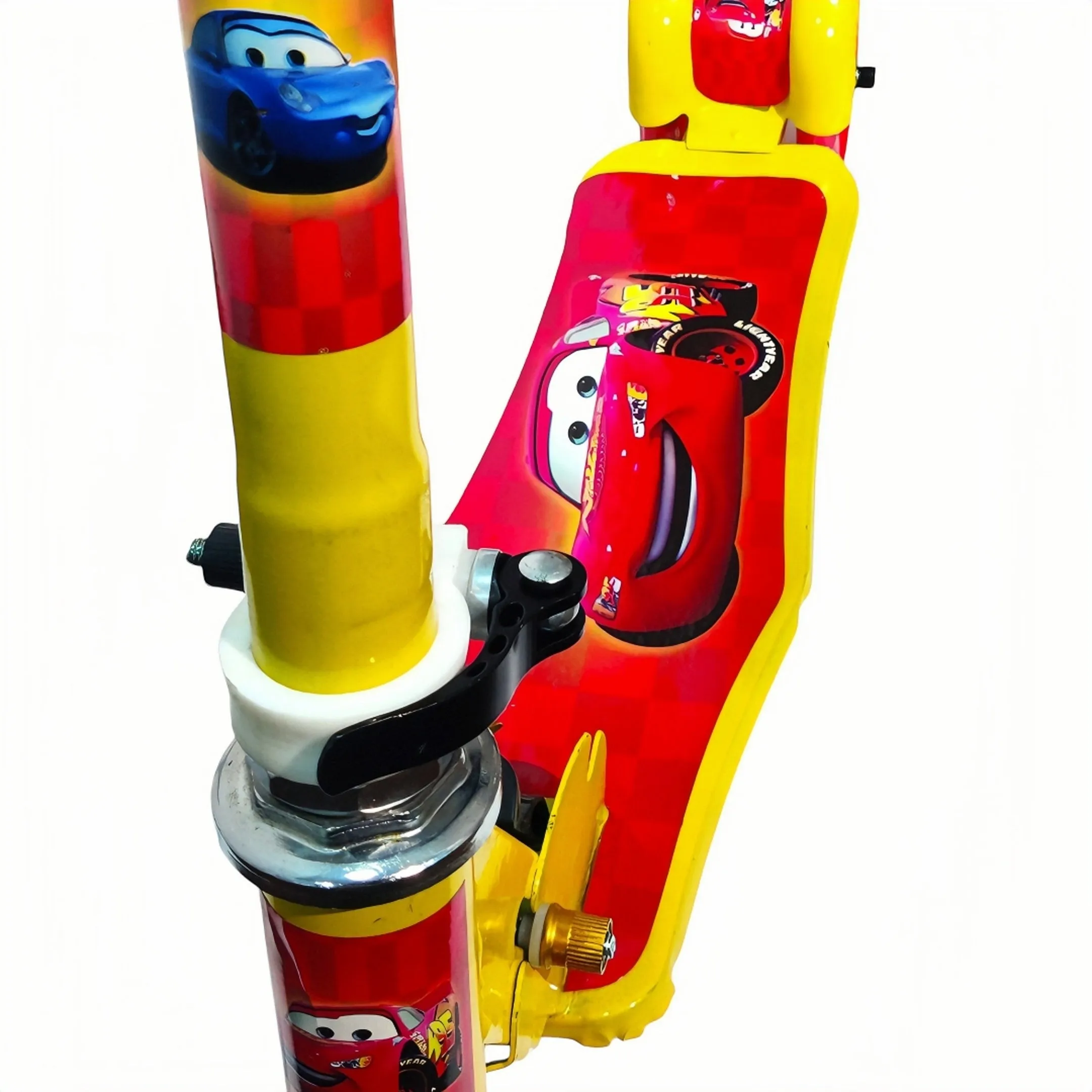 Yellow Adjustable 3 Wheel Foot Kick Scooter For Children Boys & Girls (3-8 Years) BCP1060A