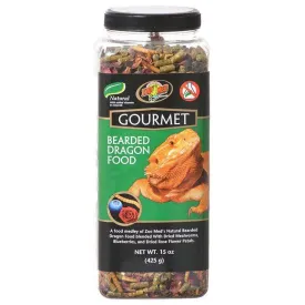 Zoo Med Gourmet Bearded Dragon Food - 15 oz