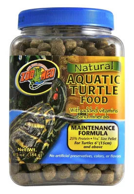Zoo Med Natural Aquatic Turtle Food 6.5 oz.