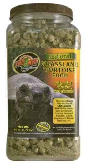 Zoo Med Natural Grassland Tortoise Food 60 oz.